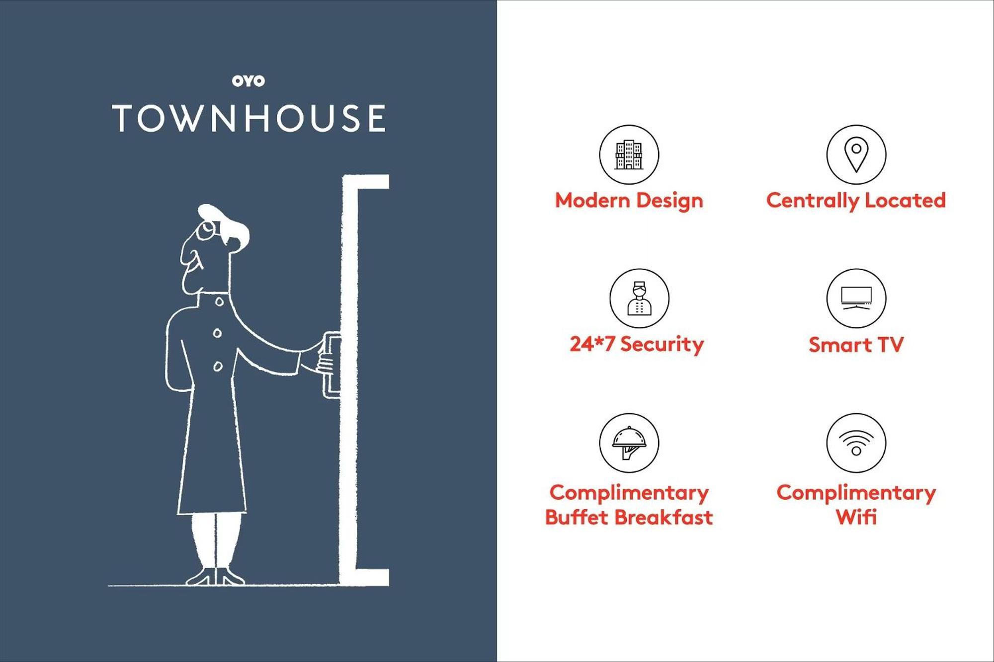 Super Townhouse Cloud Bay, Near Genpact, Sector-69, Gurgaon Ξενοδοχείο Εξωτερικό φωτογραφία